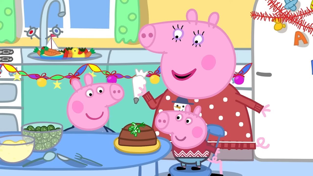 Decorating Christmas Foods! ? Peppa Pig Tales Full Episodes ? Peppa Pig at Christmas