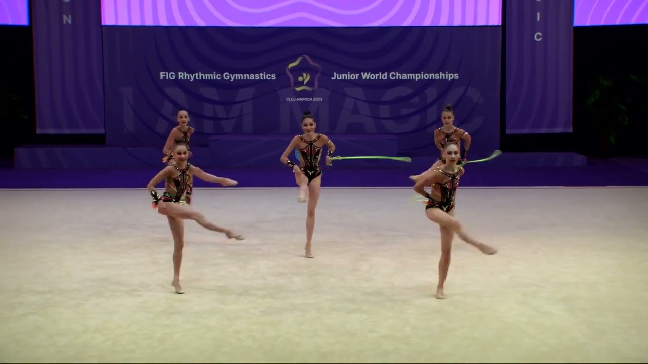 Ukraine (UKR) - 2023 Rhythmic Junior Worlds Qualifications 5RO Group