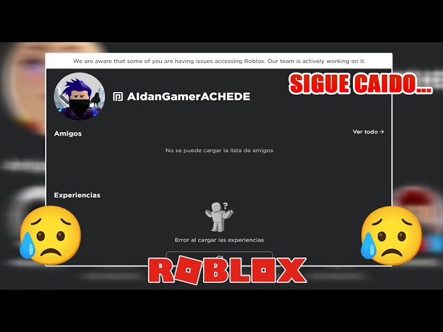 Roblox vuelve a funcionar luego de tres días de inactividad