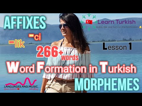 How to LEARN TURKISH VOCABULARY? The Best MORPHEMES? AFFIXES and Suffixes? ULTIMATE HACK 1!