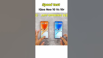 “iQOO Neo 10 vs 10R Speed Test —🔥 Which One