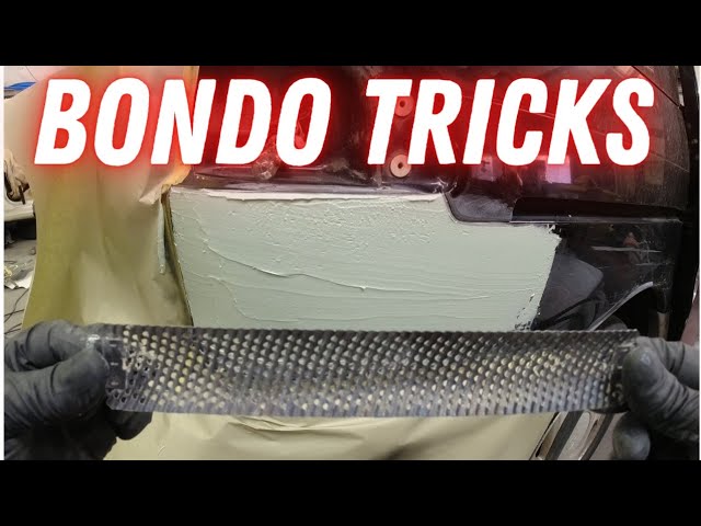 Bondo glass best practices? : r/AutoPaint