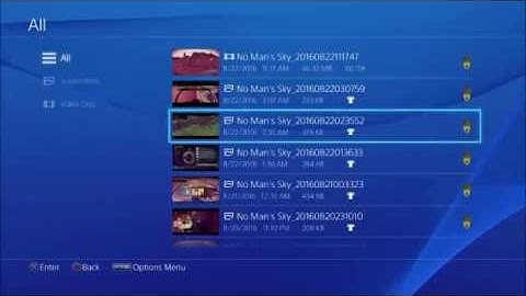 PS4 Tutorial: Where To Find The Capture Gallery on the PlayStation 4