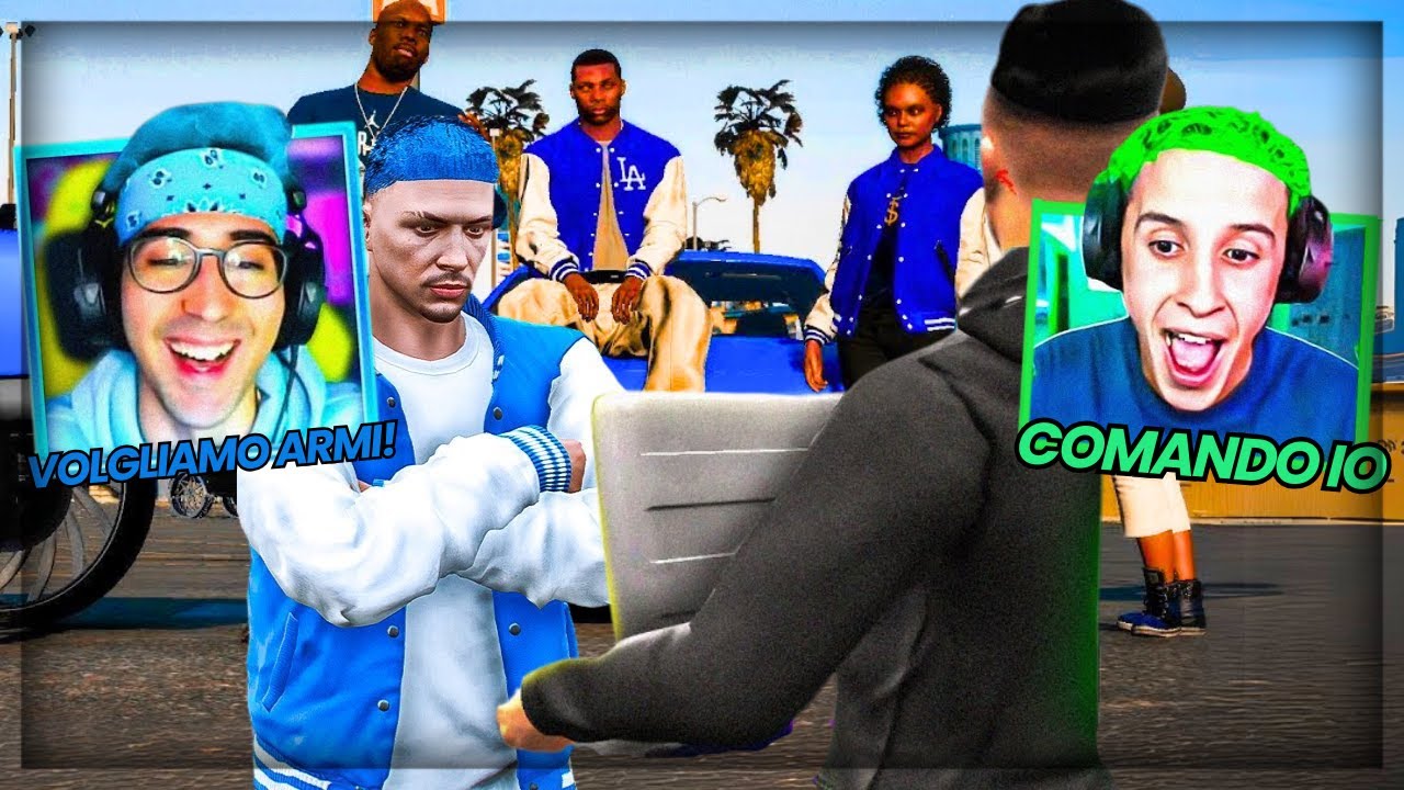 INCONTRO TRA I BADBOYS E GLI OPINEL su GTA RP!! - Prime RP #07