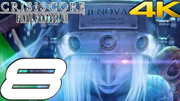 Crisis Core: Final Fantasy VII - Gameplay Walkthrough Part 8 - Nibelheim & Tifa [4K 60FPS]