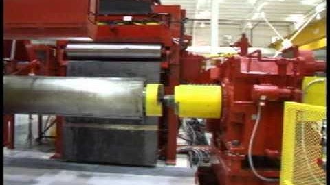 Slitting Lines-Dual Mandrel Turret Recoiler Built by Red Bud Industries