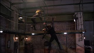 Bionic Showdown fight scene