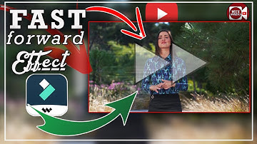Fast Forward Effect In Filmora X Tutorial