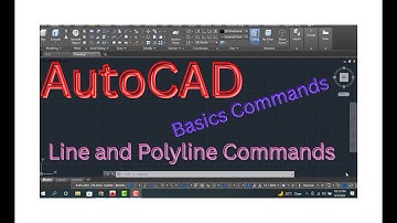 AutoCAD Tutorial for Beginners | Part 1: Line and Polyline commands