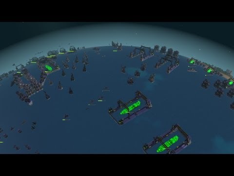 Planetary Annihilation - Naval Battles Only [Gameplay/1080p/Alpha]