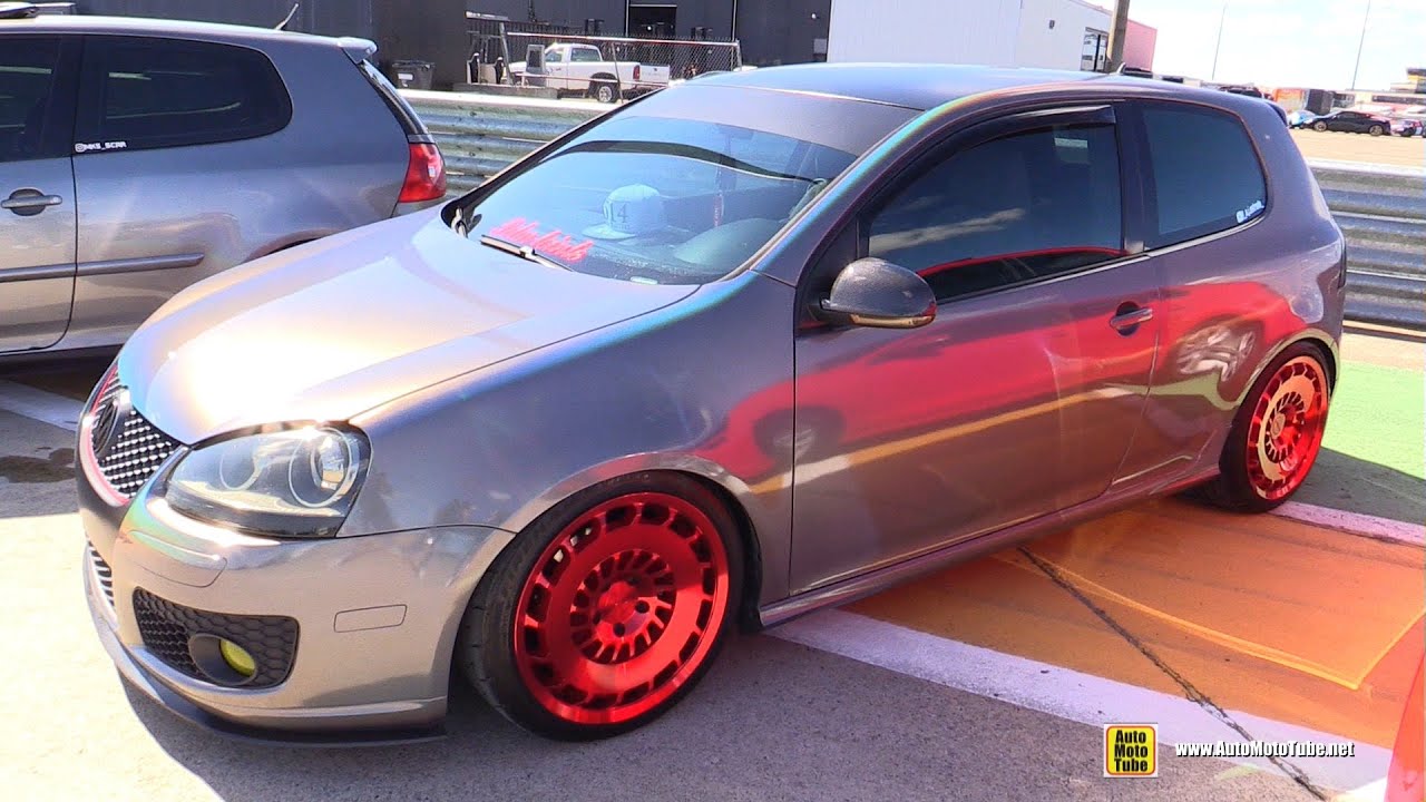 2009 Volkswagen Golf GTI Mk5 Rotiform Wheels Walkaround - Exterior Tour ...