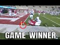 Indiana Game Winning Touchdown / Two Point Conversion vs #8 Penn State 2020