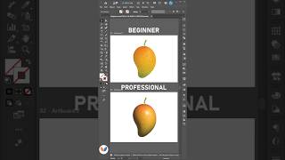 Adobe Illustrator 2026 - Tips for Making a Photo Realistic 3D Mango Like a Pro 🥭 #vipulgraphics