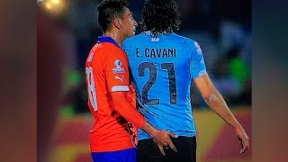 Gonzalo Jara mete el dedo a edinson cavani