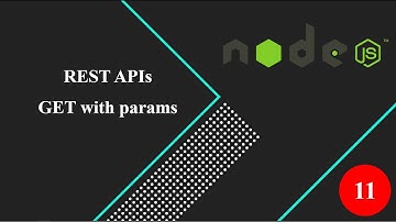 11 - REST APIs - Get with Param | Node JS | #nodejs #nodejstutorial #nodejsdevelopment