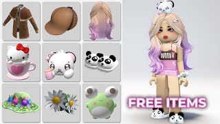 HURRY! GET ALL NEW FREE ITEMS & HAIRS 🤩🥰 (STILL AVAILABLE)