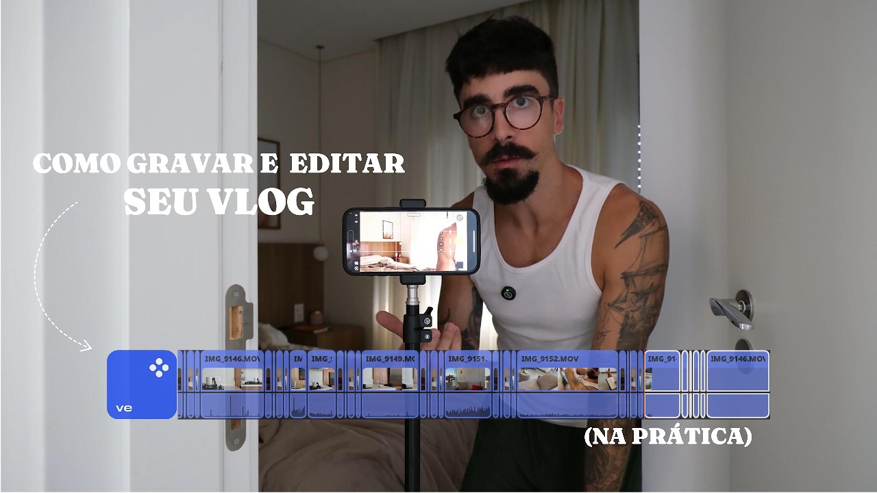 Como transformar sua rotina em vlog (GRAVAÇÃO E EDIÇÃO)