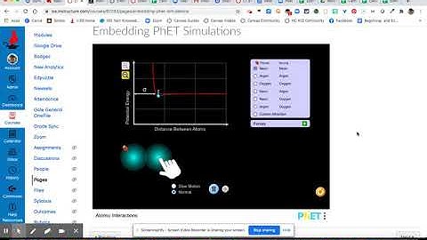Embedding Media | Embedding PhET Simulations