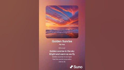 Thumbnail of ～予告～AI で 音楽 作ってみた!  AI Golden Sunrise DJ AI/T #AI#Suno#音楽#作成#簡単