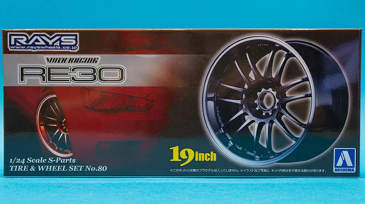 Aoshima 1/24 Volk Racing RE30 Wheels Unboxing and Review