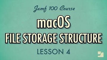 Lesson 4: macOS File Storage Structure | Jamf 100 Course