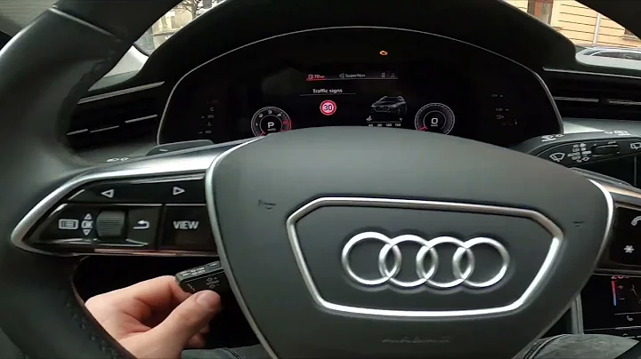 How to Enable or Disable Speed Limiter in Audi A6 C8 ( 2018 - now )