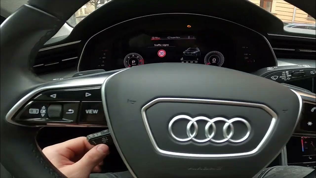 How to Enable or Disable Speed Limiter in Audi A6 C8 ( 2018 now