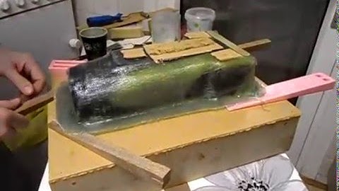 Fibre glass creating Master mould - part 5