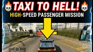 Taxi to Hell! 🔥💀 | High-Speed Passenger Mission | Highway Hilal. #highwayhilal #taxi 