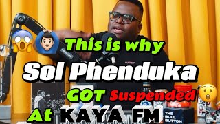 Download Lagu SOL PHENDUKA EXPLAINS WHY HE GOT SUSPENDED AT KAYA FM , on PODCAST AND CHILL WITH MACG MP3 Download Lagu SOL PHENDUKA EXPLAINS WHY HE GOT SUSPENDED AT KAYA FM , on PODCAST AND CHILL WITH MACG MP3