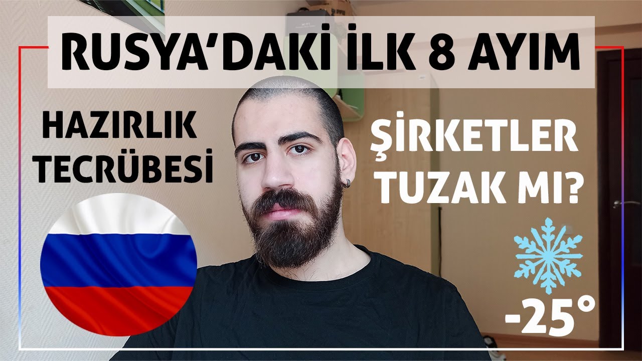Rusya'da okunur mu (2022)? 8 Aylık tecrübe | Ortaya Karışık konular