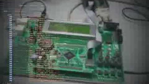 Elevator simulator with Atmega128