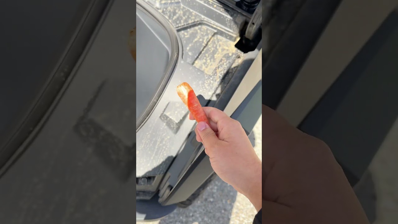 Тест на морковку Cybertruck FRunk