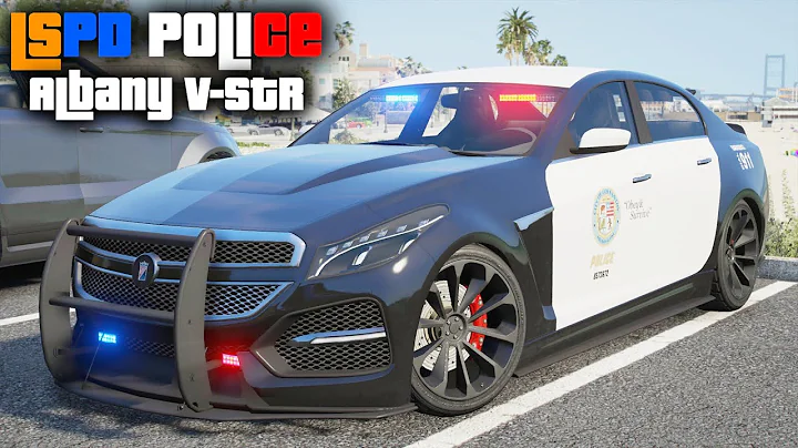 LSPD / Unmarked Police Albany V-STR - GTA 5 Lore Friendly Car Mod + Download Link!