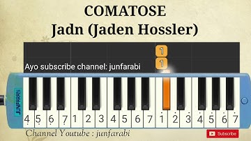 instrumental Jadn (Jaden Hossler) - COMATOSE - melodika cover