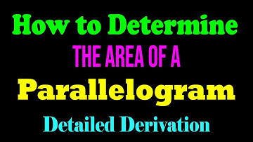 Area of a Parallelogram Using The Equations of its 4 Sides - Coordinate Geometry | JEE