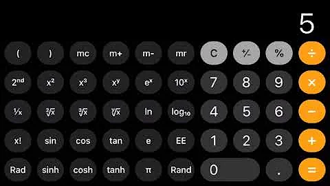 How to use an iPhone to evaluate exponential problems
