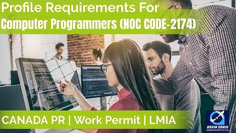 Computer Programmers - Profile Description for Canada Work permit, LMIA and PR | NOC CODE 2174