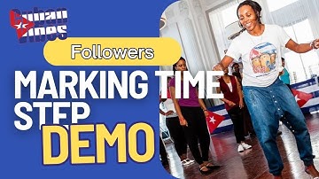Marking Time step | Followers Timing - Front view | Cuban Salsa (Absolute Beginners Level)
