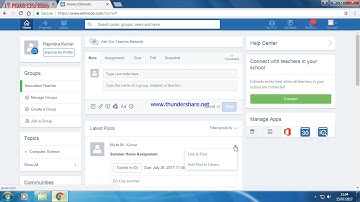 How to add post to library in edmodo