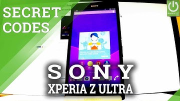 SONY Xperia Z Ultra SECRET CODES / TIPS / TRICKS / TEST MENU