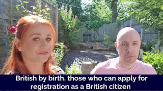 Are my children born in the UK British?