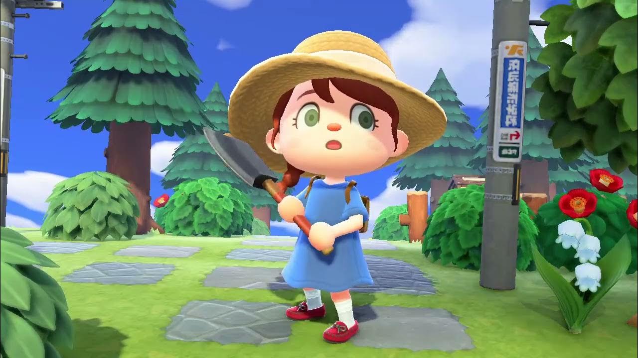 Animal Crossing stretching reactions but with an axe YouTube