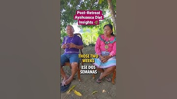 Some say healing really starts the day you leave retreat to go home #soltara #ayahuasca #shorts