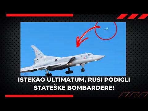 ISTEKAO ULTIMATUM, STRATEŠKI BOMBARDERI TUPOLJEV GAĐAJU AZOVSTAL!