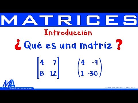 Video: ¿Cuáles son las reglas para nombrar una matriz?