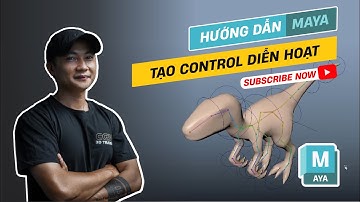 Hướng dẫn tự học Maya | Bài 10 - Tạo Control diễn hoạt cho Model | CG3D #cg3d #maya