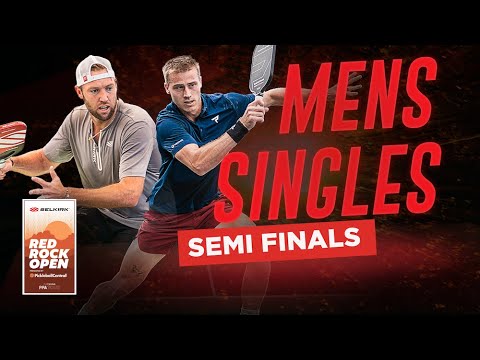 Jack Sock vs Christian Alshon at the Selkirk Red Rock Open Presented by Pickleball Central