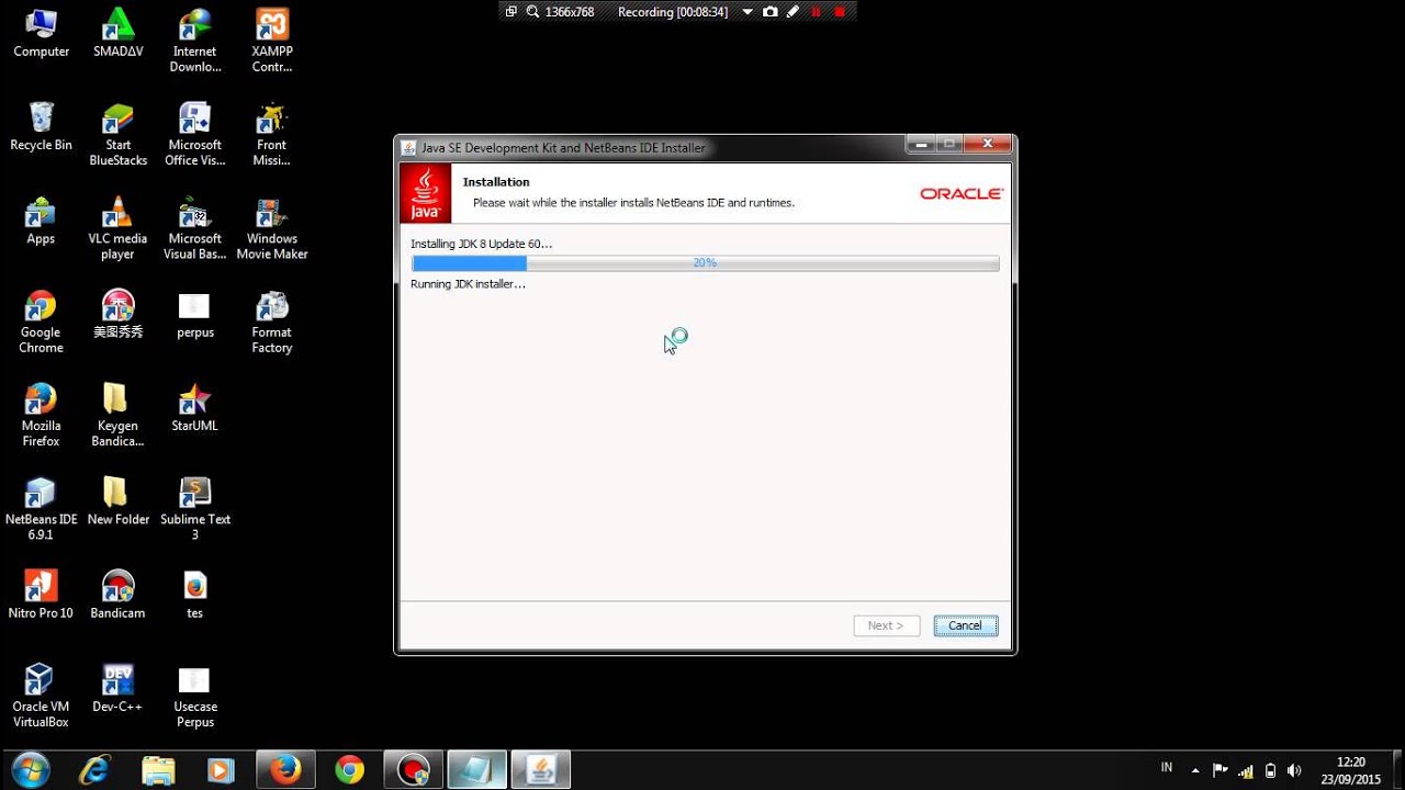Langkah langkah menginstall java dan pemrograman bahasa java - YouTube