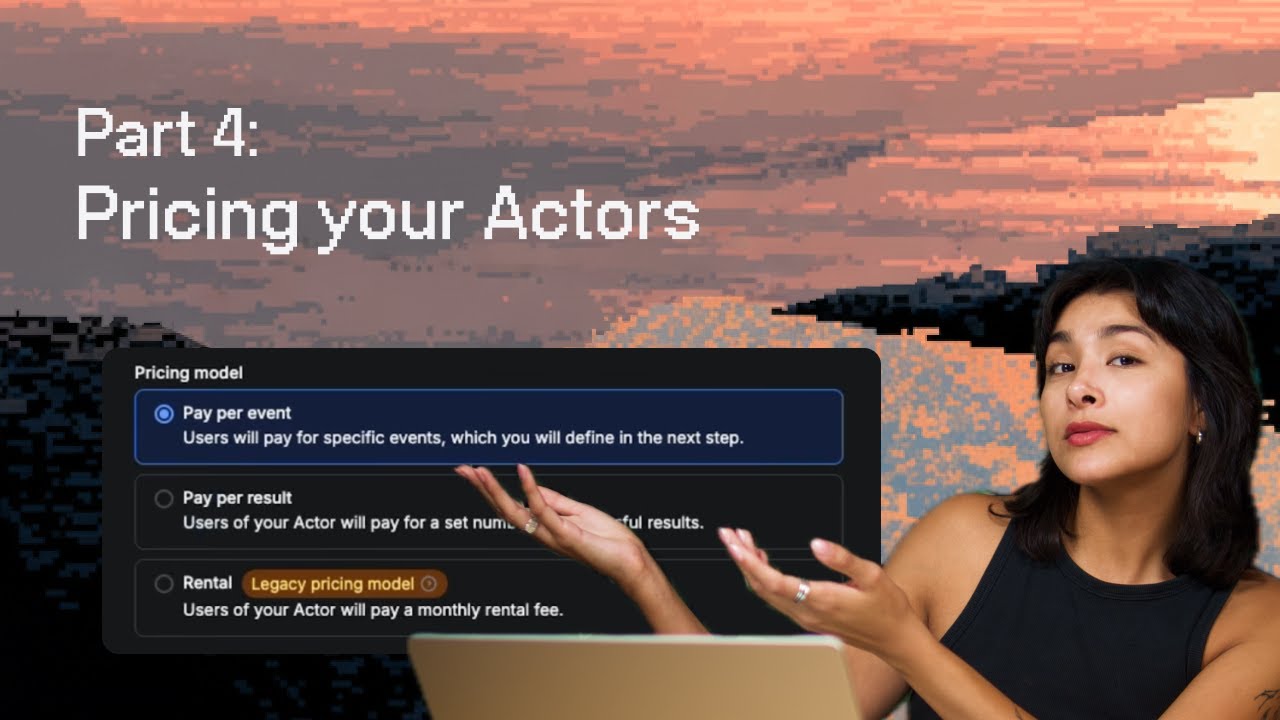 apify ️ python: releasing a python sdk for actors... Build on Apify (Part 4): Pricing your Actors - YouTube